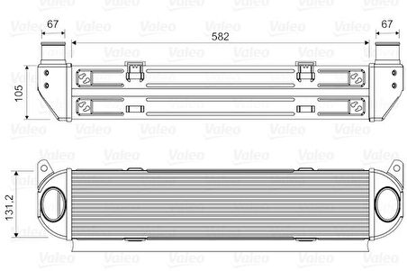 Land Rover İntercooler Discovery 3 (l319) 2.7 04>09 Discovery 4 (l319) 2.7 09>18  Range Rover Sport I (l320) 2. - Valeo 818359