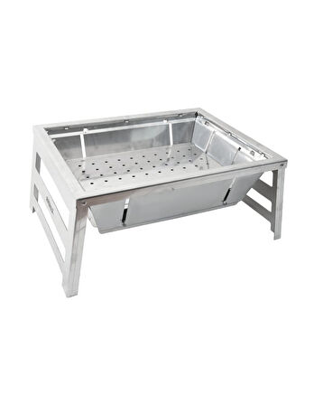 Nurgaz Krom Katlanır Mangal