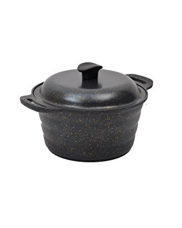 Nurgaz Granit Döküm Kamp Tenceresi 24 CM-NG 179