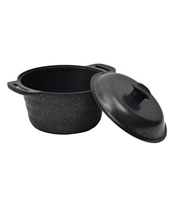Nurgaz Granit Döküm Kamp Tenceresi 24 CM-NG 179