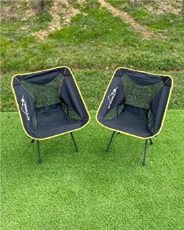 NURGAZ CAMPOUT 2'Lİ PRATİK SANDALYE SET