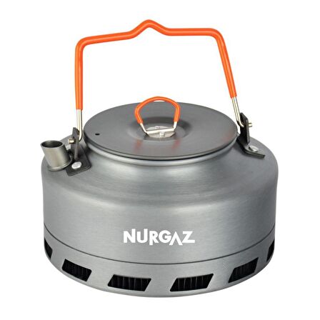 Nurgaz Kamp Çaydanlık 210gr 1.1 lt