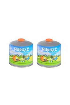 Nurgaz 450 Gr Vidalı Kartuş 2'li Set