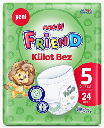 Goon Friend 5 Numara 24'lü Külot Bez