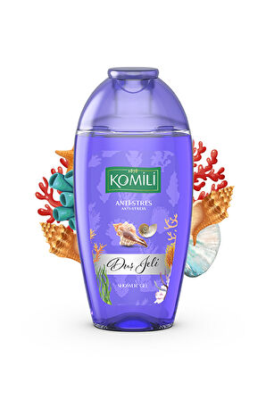 Komili Anti-stres Vegan Seyahat Boy Duş Jeli - Egzotik Koku - 200 ML