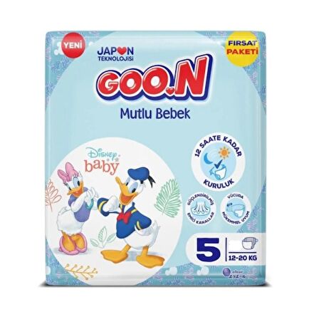 Goon Mutlu Bebek Bezi Fırsat Pk. Junior 76'lı (5)