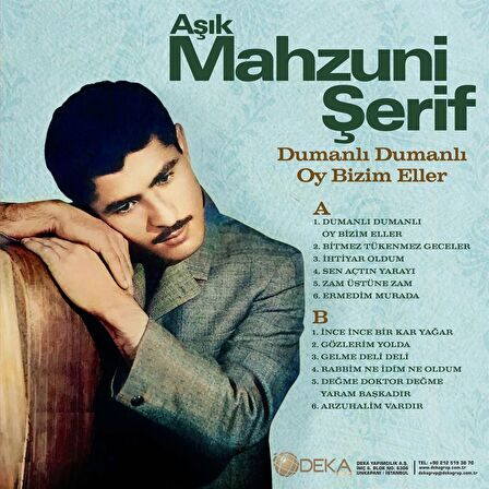 Aşık Mahzuni Şerif - Dumanlı Dumanlı Oy Bizim Elle r (Plak)