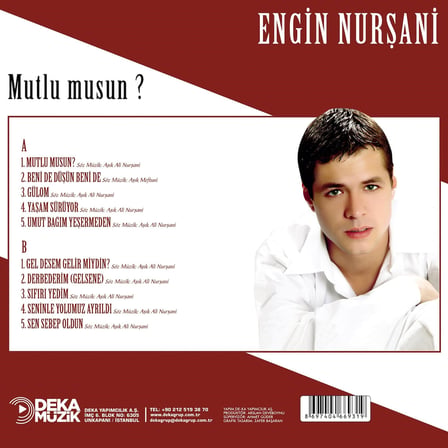 Engin Nurşani Mutlu Musun? - Plak