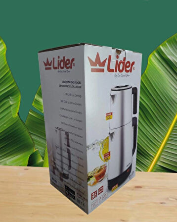 Lider Ltm-340 Elektrikli Çaycı Ve Kettle İkisi Bir Arada 