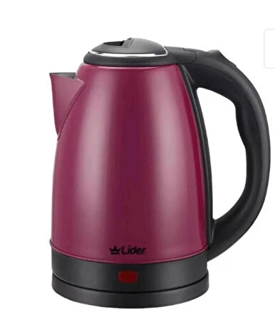 Lider LK-90R Renkli 1.8 lt Çelik Kettle
