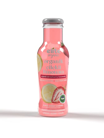 Organik Çilekli Limonata 250 Ml