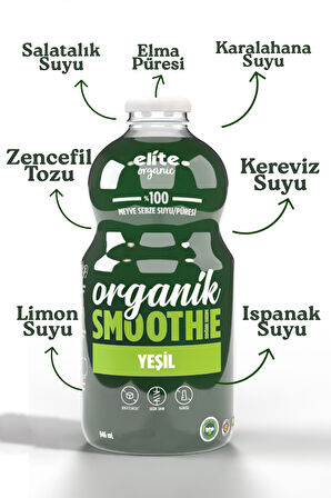 Organik Yeşil Smoothıe 946 Ml