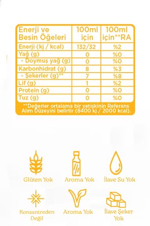 Organik Turuncu Smoothıe 946 Ml