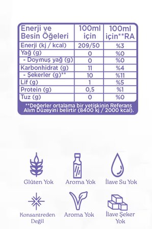 Organik Mor Smoothıe 946 Ml
