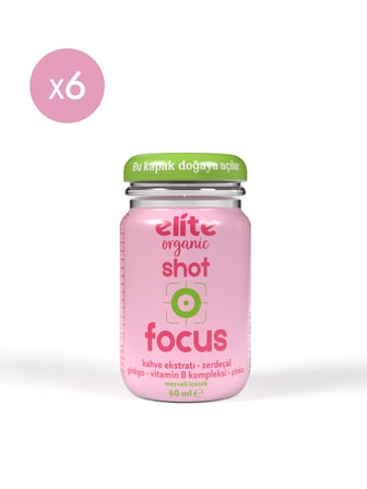 6'lı Focus Shot 60 ml