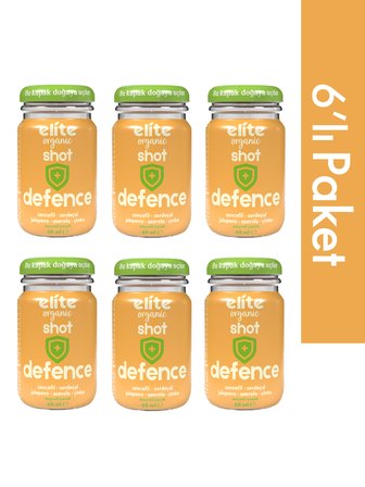 6'lı Shot Defence ( Zerdeçal ve Zencefil Baharatlı Meyveli İçecek ) – 60 ml