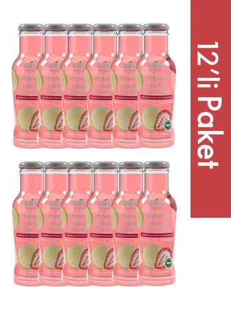 12'li Organik Çilekli Limonata 250 Ml