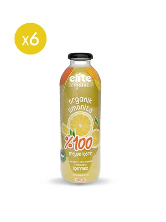 6'lı Organik Klasik Limonata 700 Ml