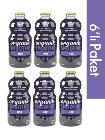 6'lı Organik Mor Smoothie 946 Ml
