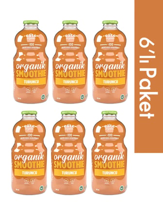 6'lı Organik Turuncu Smoothie 946 Ml
