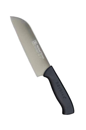 Sürbisa 61195 Siyah Sürmene Santoku Aşçı Bıçağı