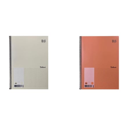Umut U-DEEP A4 Spiralli Defter Pp. Kapak 72 Yp. Çizgisiz 2'Lİ