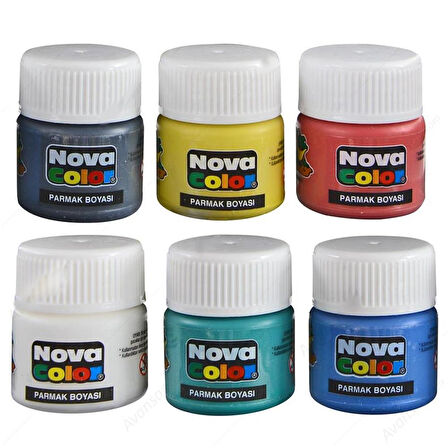 Nova Color 6lı Parmak Boyası