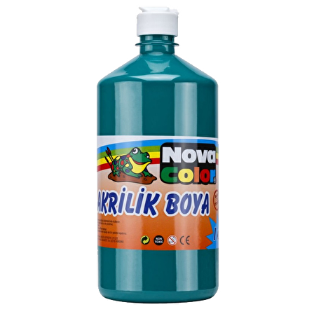 Nova Color Akrilik Boya 1 KG Yeşil NC-224