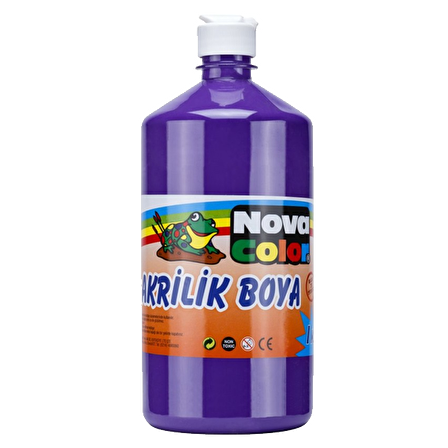 Nova Color Akrilik Boya 1 KG Mor NC-229