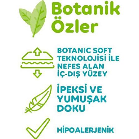 Önlem Botanika Bebek Bezi İkili Jumbo 7 Beden Xxlarge 22'li (19+ Kg)