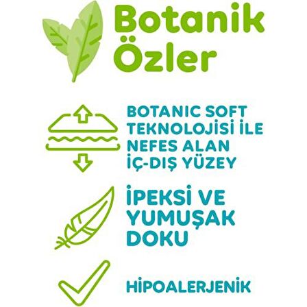 Önlem Botanika 4 Numara Maxi 2x100'lü Bel Bantlı Bez