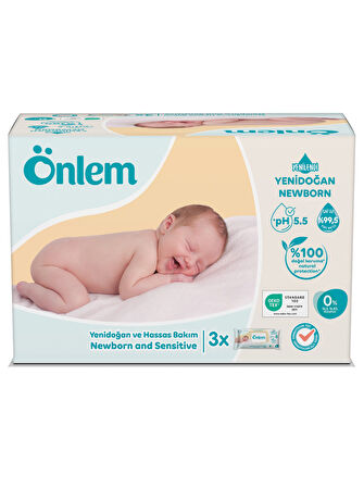 Önlem Yenidoğan Islak Havlu 3x40