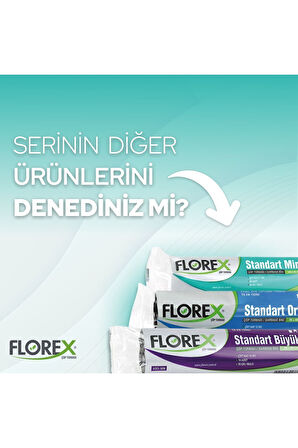 Florex Standart Mini Boy Çöp Poşeti X 5 Rulo