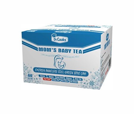 Mom’s Baby Tea Süt Artırıcı Gaz Giderici Anne Bebek Çayı 60’lı süzen poşet