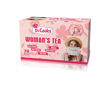 Woman’s Tea Regl Çayı Kadınlara Özel Gün İçin 20 li poşet çay