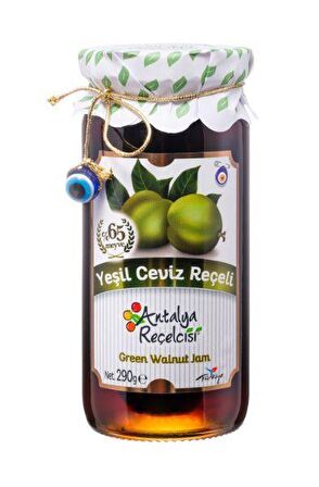 ANTALYA REÇELCİSİ YEŞİL CEVİZ REÇELİ 290GR