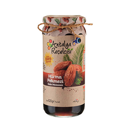 Hurma Pekmezi 620 Gr - Katkısız Doğal Lezzet