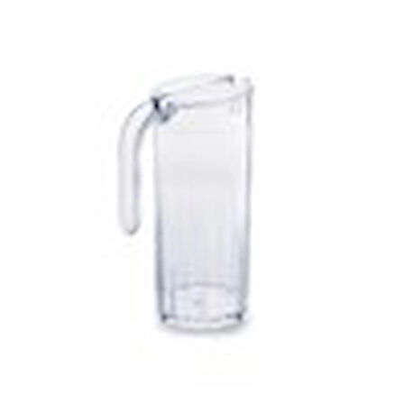 Rubikap RP.125 - PC001 Kapaklı Sürahi 1.25 lt Polikarbonat Şeffaf