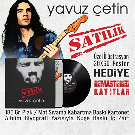 Yavuz Çetin - Satılık "Yeni Üretim" (Plak)  