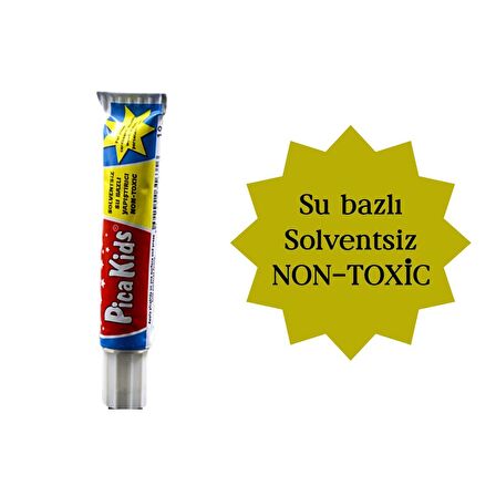 Picador Pica Kids Su Bazlı Solventsiz Sıvı Yapıştırıcı 19 Gram