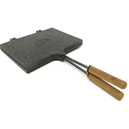 Taşhan T-0488 Mega İç Dış Granit Ocak Üstü El Tost Makinesi-25x19 cm