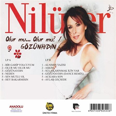 Nilüfer  - Olur Mu... Olur Mu ?  / Gözünaydın   (P lak)