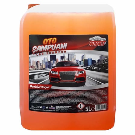 Autokit Oto Şampuanı Portakal Kokulu 5 LT