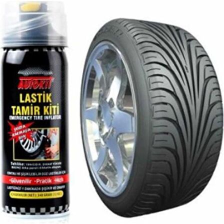 AUTOKİT Lastik Tamir Spreyi 450ML (Güvenilir-Pratik-Hızlı)