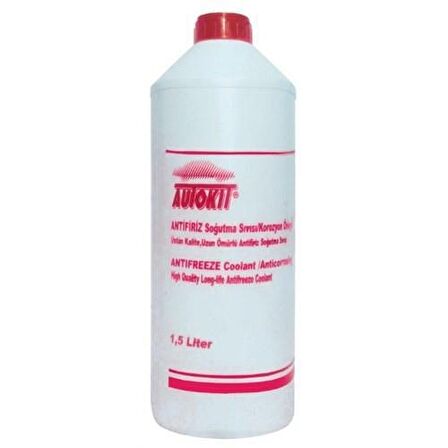 Autokit Organik Kırmızı Antifriz 1.5 Lt