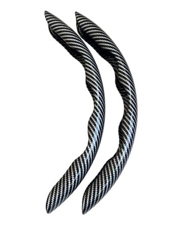Karbon Fiber Direksiyon Kılıfı Direksiyon Koruyucu Kılıf Gri