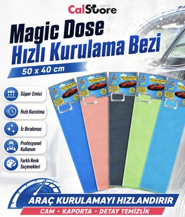 Hızlı Kurulama Bezi 40x50 cm – Yüksek Emici Çok Amaçlı Temizlik Bezi
