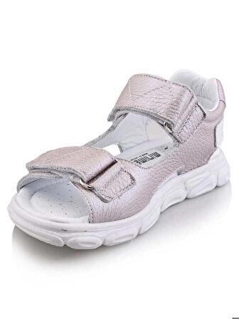 GÖRK Bebe Çocuk Genç Ortopedik Hakiki Deri Unisex Kız Erkek Sandalet