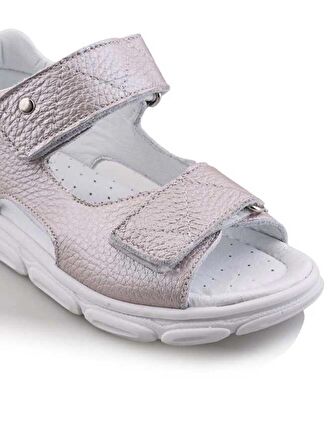 GÖRK Bebe Çocuk Genç Ortopedik Hakiki Deri Unisex Kız Erkek Sandalet