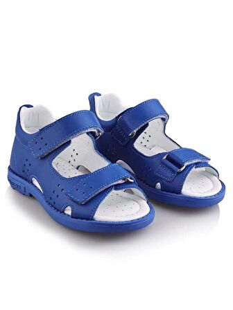 ERSE Bebe Çocuk Genç Unisex Kız Erkek Ortopedik Extra Hafif Günlük Spor Kamuflaj Baskılı Hakiki Deri Sandalet